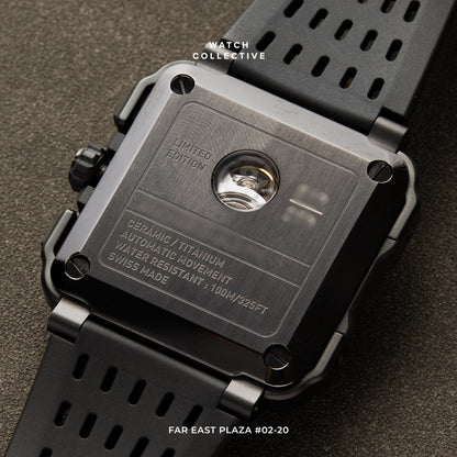 Bell & Ross Black Titanium Phantom Chronograph 45mm automatic
