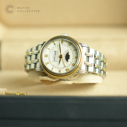 Complete Set | Blancpain Ladies Stainless steel white dial 25.5mm automatic 6595-1318