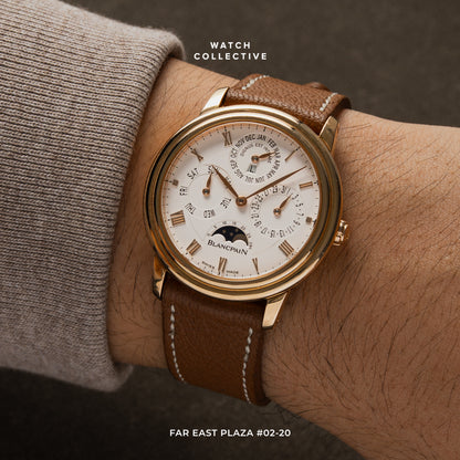 Blancpain Villeret Moonphase 18k Rose Gold 38mm automatic