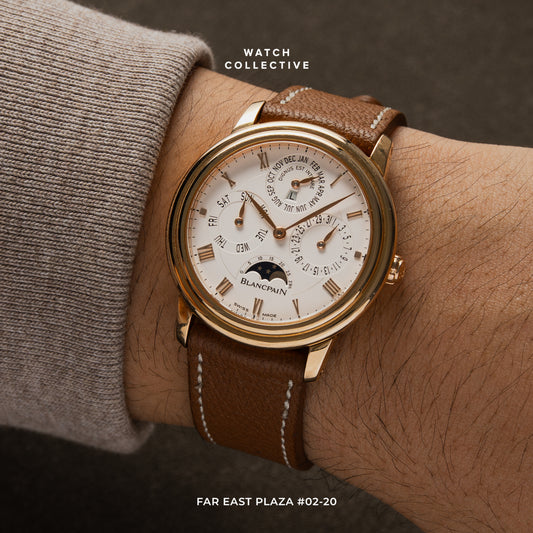 Blancpain Villeret Moonphase 18k Rose Gold 38mm automatic