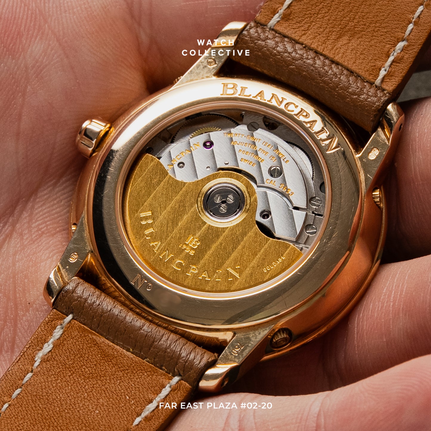 Blancpain Villeret Moonphase 18k Rose Gold 38mm automatic