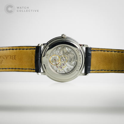 Blancpain Villeret skeleton in platinum 34mm manual 0021
