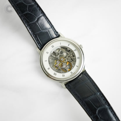 Blancpain Villeret skeleton in platinum 34mm manual 0021