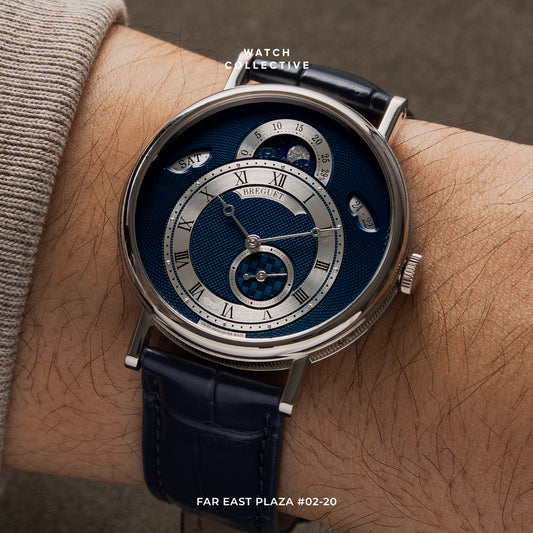 Breguet Classique Day Date Moonphase 39mm 18k white gold automatic 7337BB