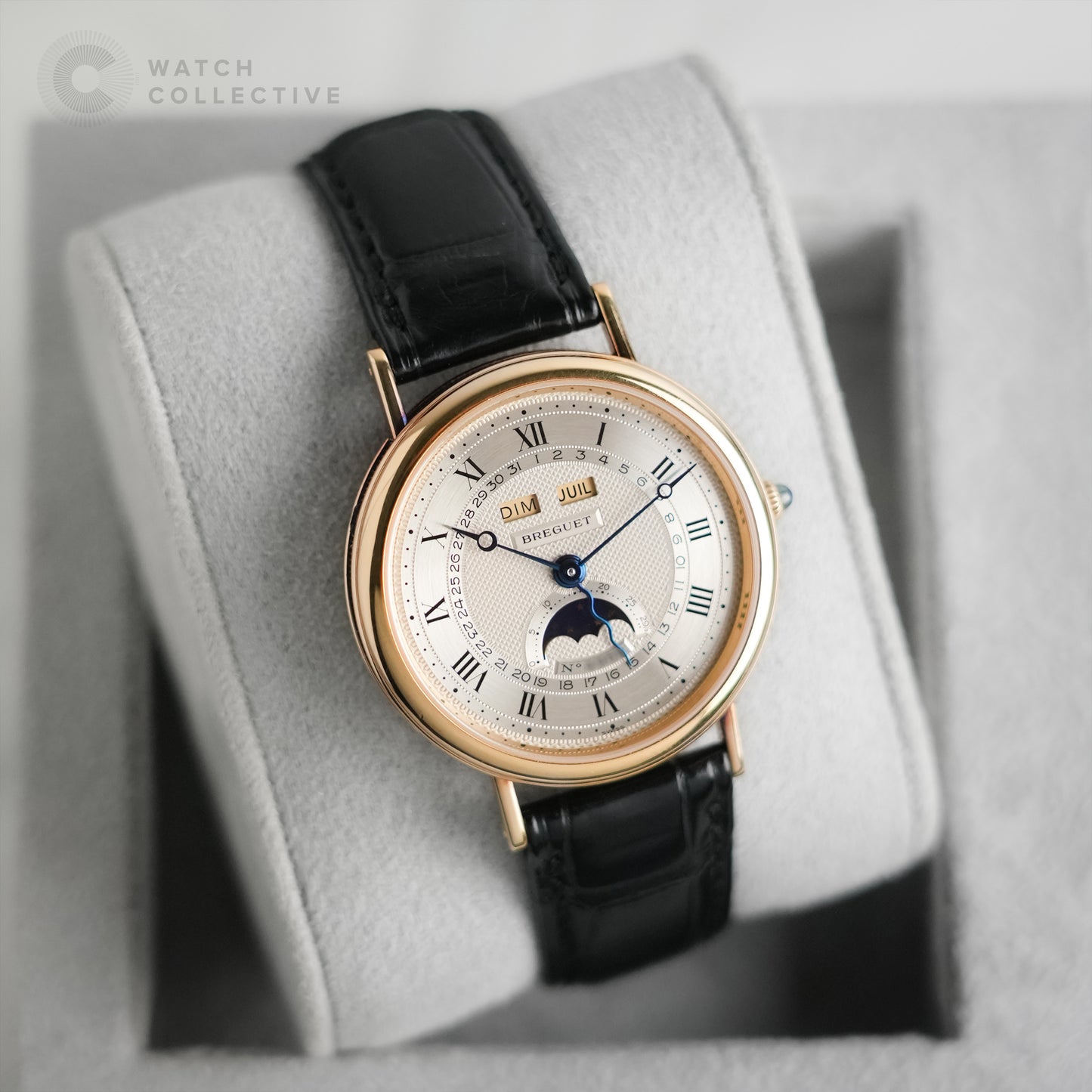 Breguet Classique Serpentine Yellow Gold Open Caseback 3047BA | Complete Set