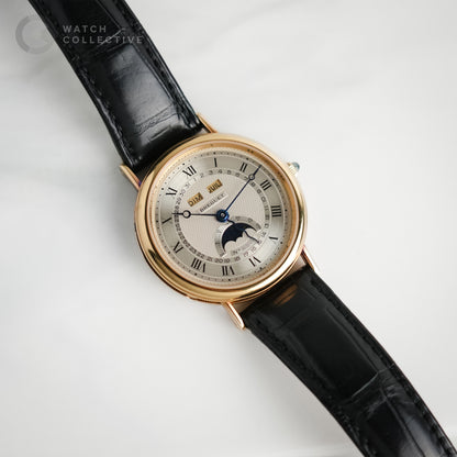 Breguet Classique Serpentine Yellow Gold Open Caseback 3047BA | Complete Set