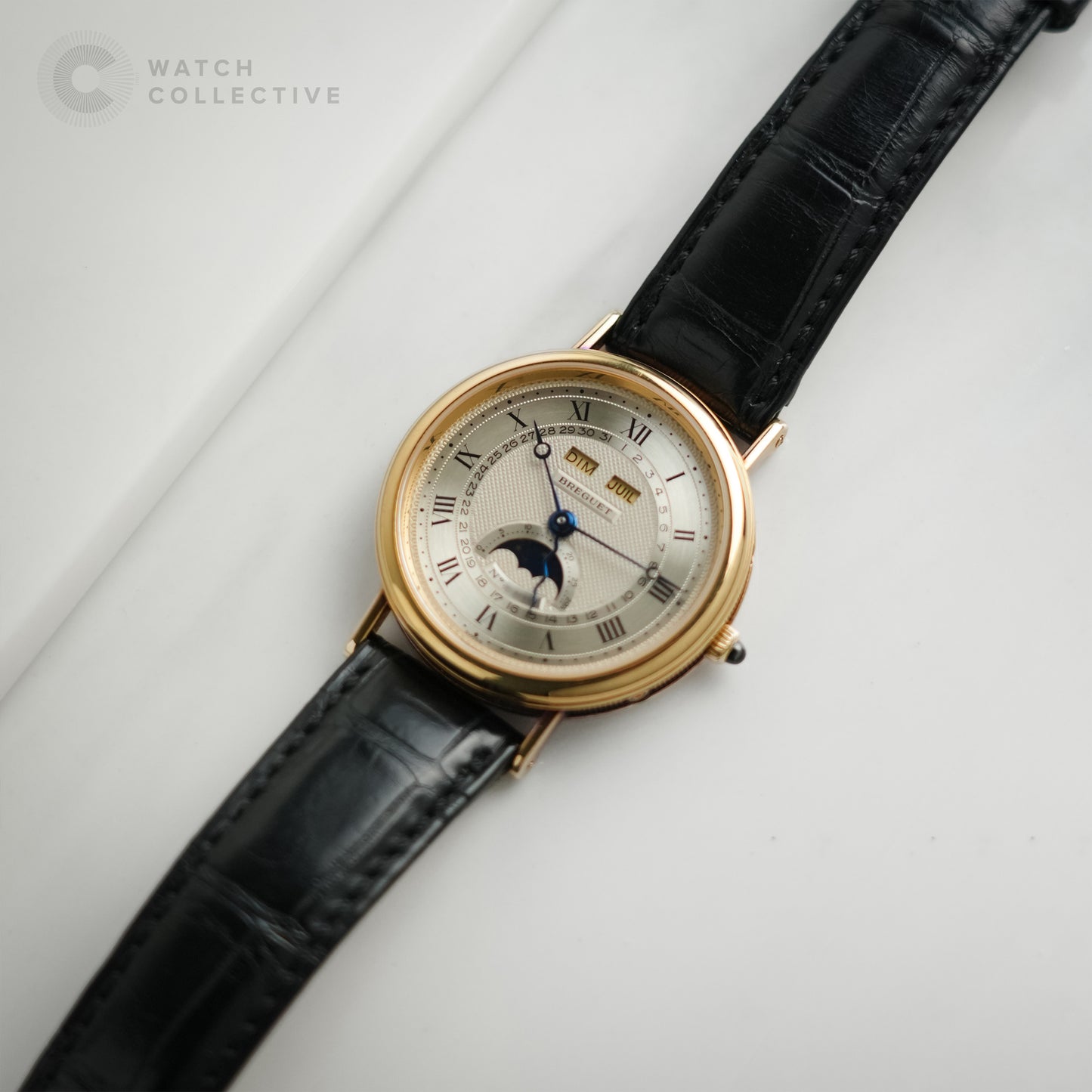 Breguet Classique Serpentine Yellow Gold Open Caseback 3047BA | Complete Set