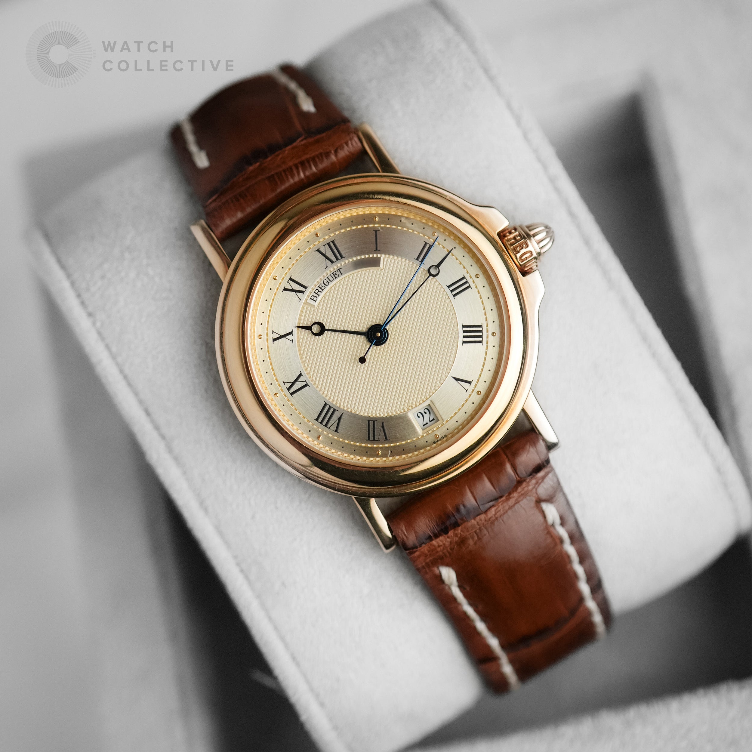 Breguet Marine 18k Yellow Gold 3400BA Watch Collective