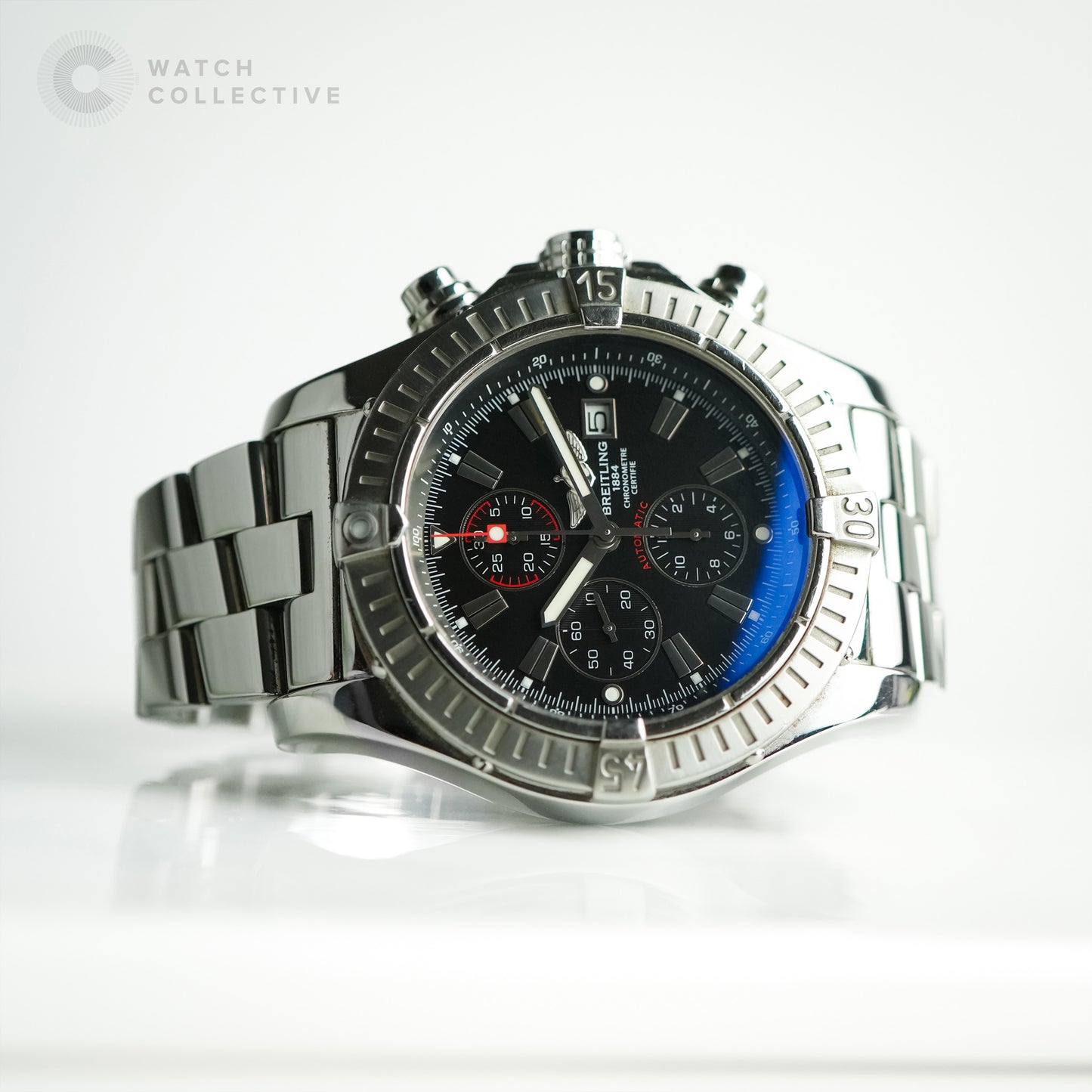 Breitling Super Avenger Black Dial A13370