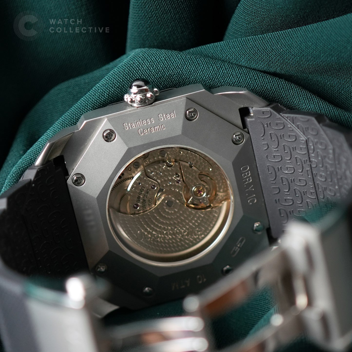 Bvlgari Octo Bi-Retrograde Jumping Hour by Gerald Genta BGO43BSCVDBR | Complete Set