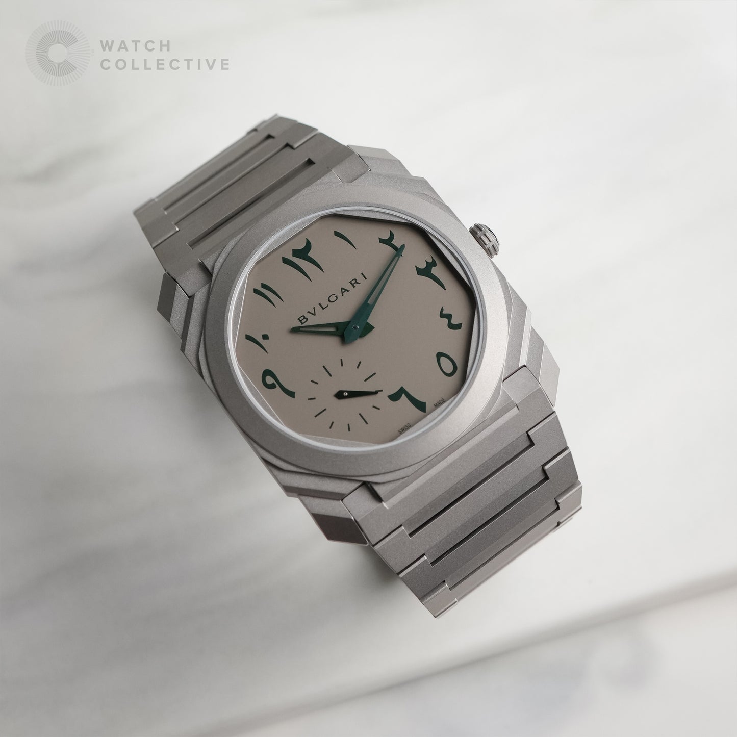 Bvlgari Octo Finissimo Middle East Arabic Dial Titanium 103023 | Limited Edition