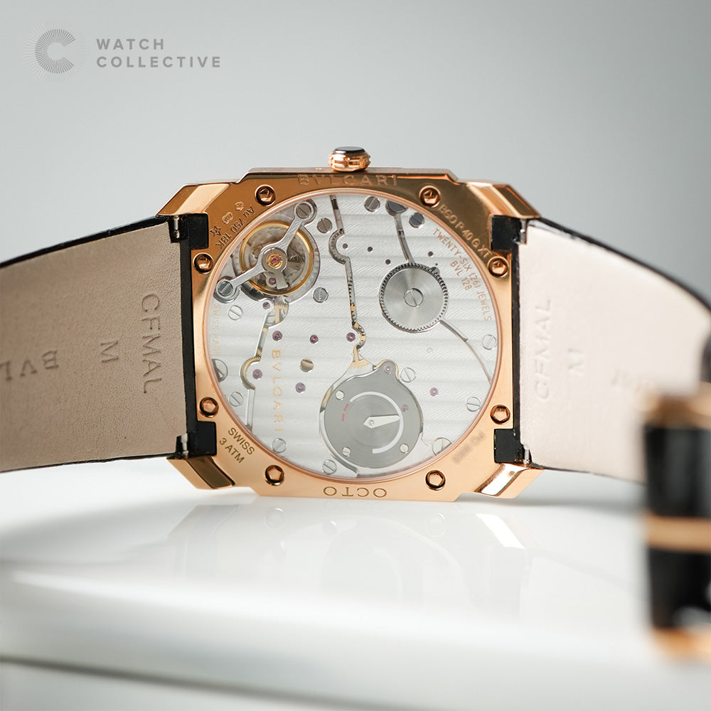 Bvlgari Octo Finissimo Rose Gold Power Reserve 102371