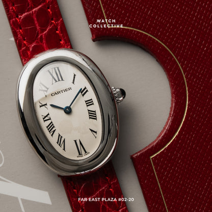 Cartier Baignoire 18k White Gold 23mm quartz 1955