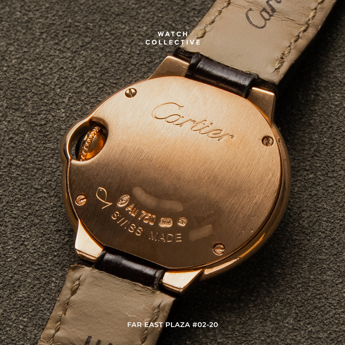 Cartier Ballon Bleu 18k Rose Gold 28mm 3007 Complete set 2013