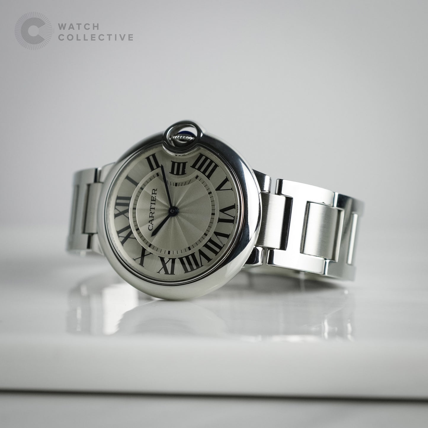 Cartier Ballon Bleu stainless steel 36mm quartz W69011Z4