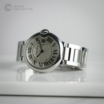Cartier Ballon Bleu stainless steel 36mm quartz W69011Z4