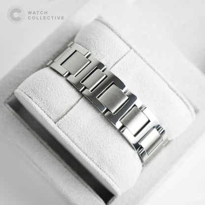 Complete Set | Cartier Ballon Bleu stainless steel white dial 36mm quartz W69011Z4