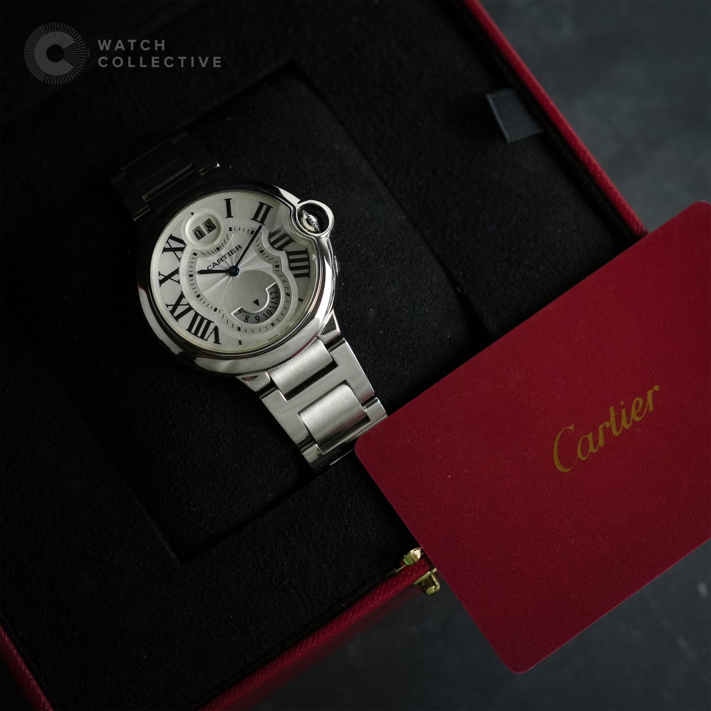 Cartier Ballon Bleu Stainless Steel 38mm quartz W6920011