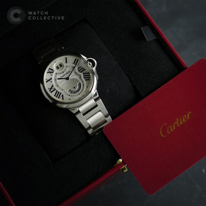 Cartier Ballon Bleu Stainless Steel 38mm quartz W6920011