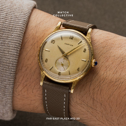 Cartier Calatrava 18k Yellow gold 33.5mm manual winding
