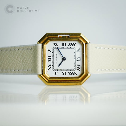 Cartier 18K Yellow Gold Ceinture manual 27mm 78099