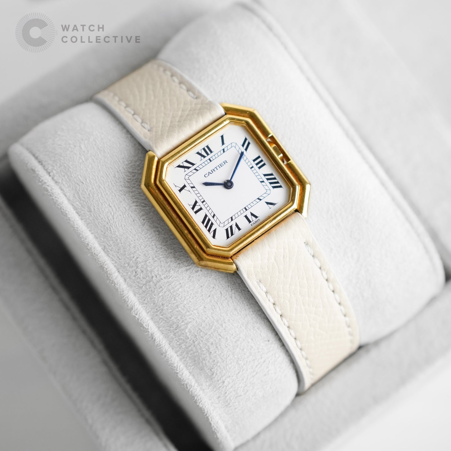 Cartier 18K Yellow Gold Ceinture manual 27mm 78099