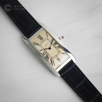 Platinum Cintree Cream Dial Limited Edition 150 piece 46.3mm x 23mm WGTA0193