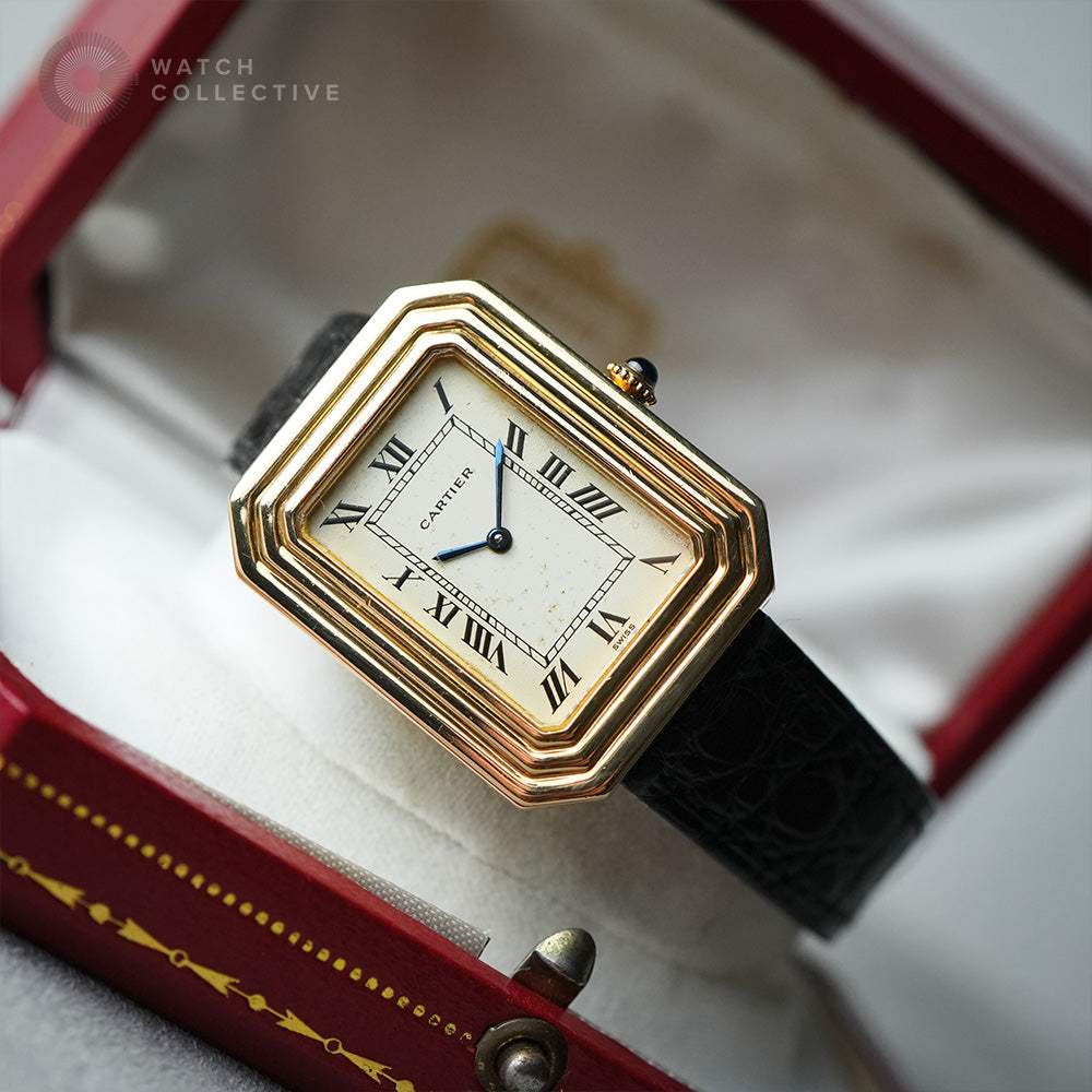 Cartier Cristallor Jumbo LM Size Swiss Dial