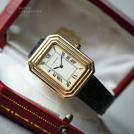 Cartier Cristallor Jumbo LM Size Swiss Dial