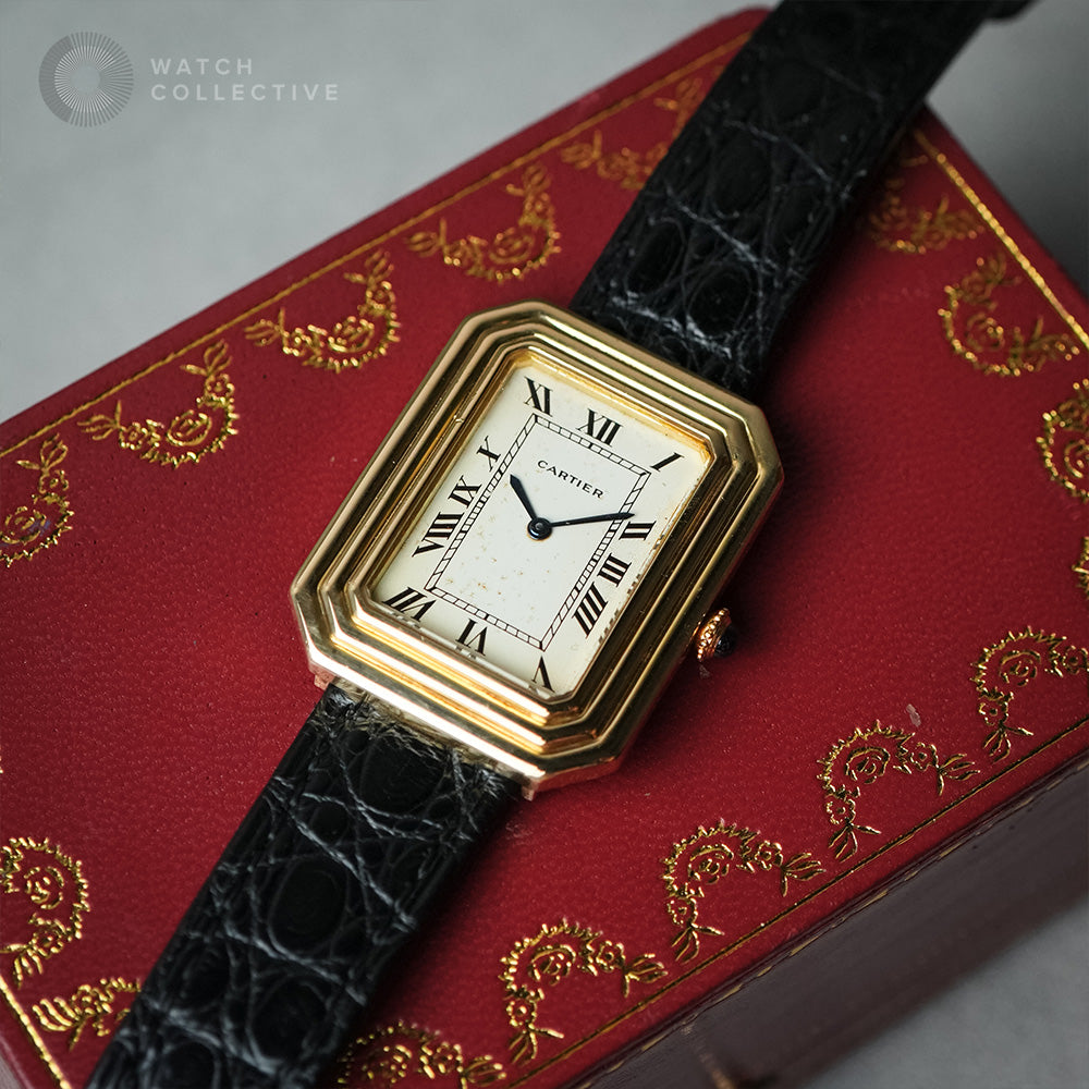 Cartier Cristallor Jumbo LM Size Swiss Dial