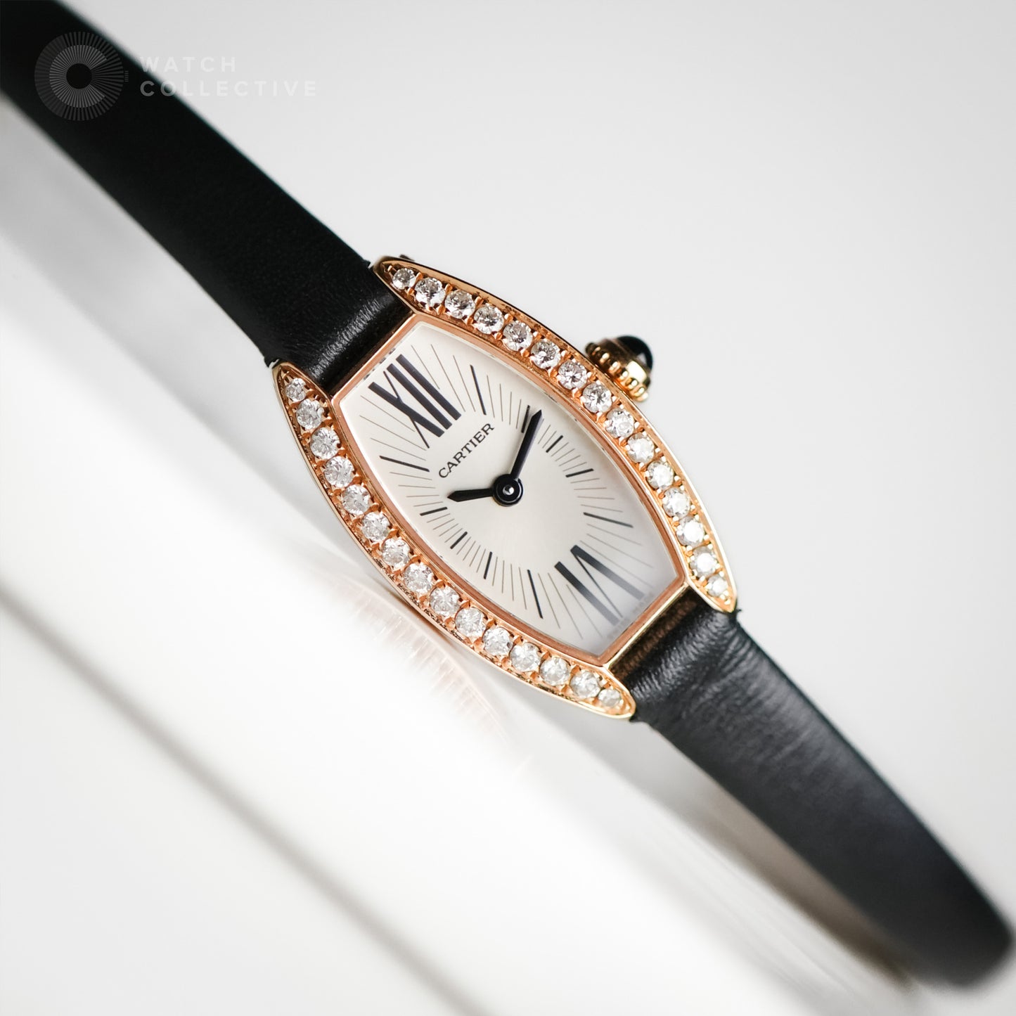 Cartier Mini Tonneau 18kt Rose Gold 2592