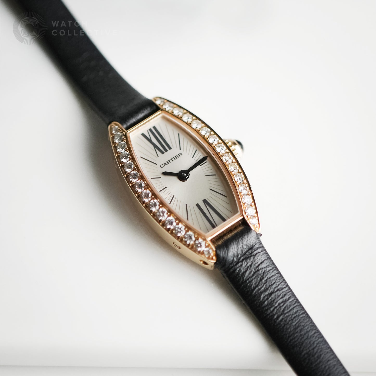 Cartier Mini Tonneau 18kt Rose Gold 2592