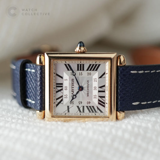 Cartier Tank Obus Mecanique CPCP Yellow Gold W1516956 | Complete Set, dated 1998