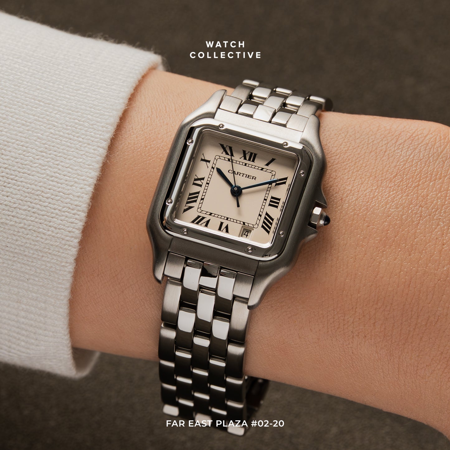 Cartier Panthere Stainless steel 27mm quartz