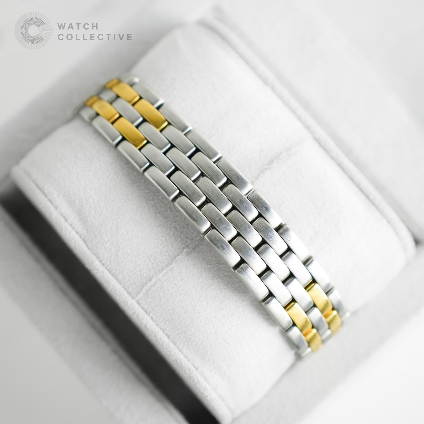 Cartier Panthere medium gold/steel 27mm quartz 183949