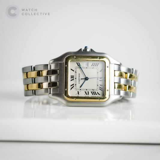 Cartier Panthere steel/gold 30mm quartz 83957