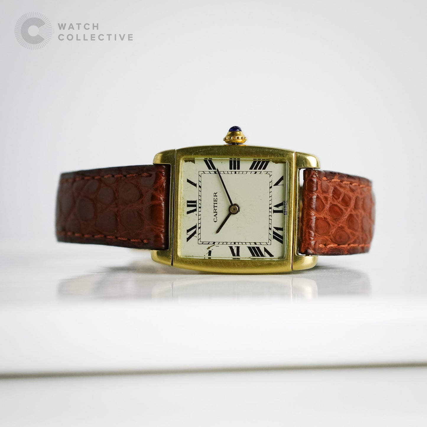 Cartier Tank Reverso pre merger RARE France dial 033