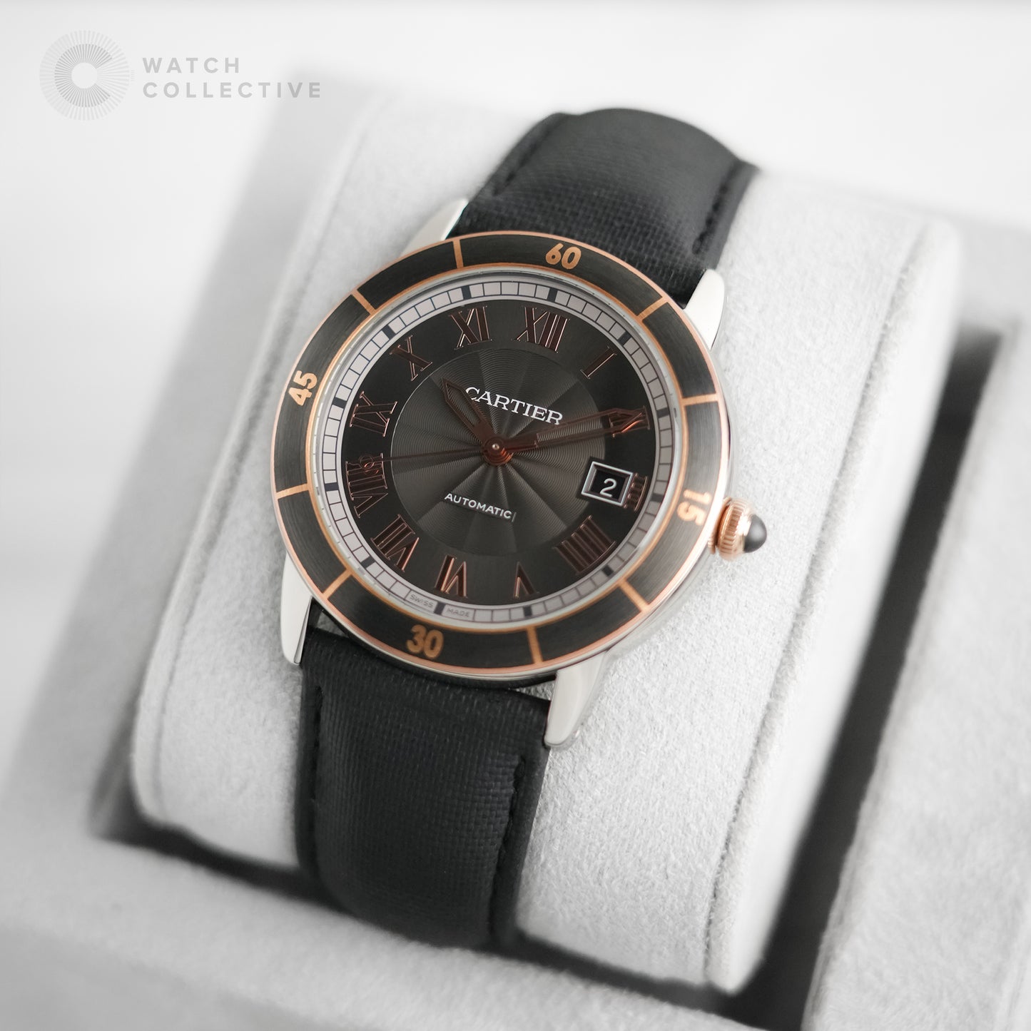 Cartier Ronde Croisiere Half Rose Gold CRW2RN0005