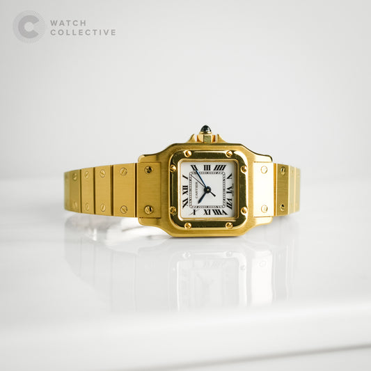 Cartier Santos Cartier Automatic 24mm solid 18kt gold 80901