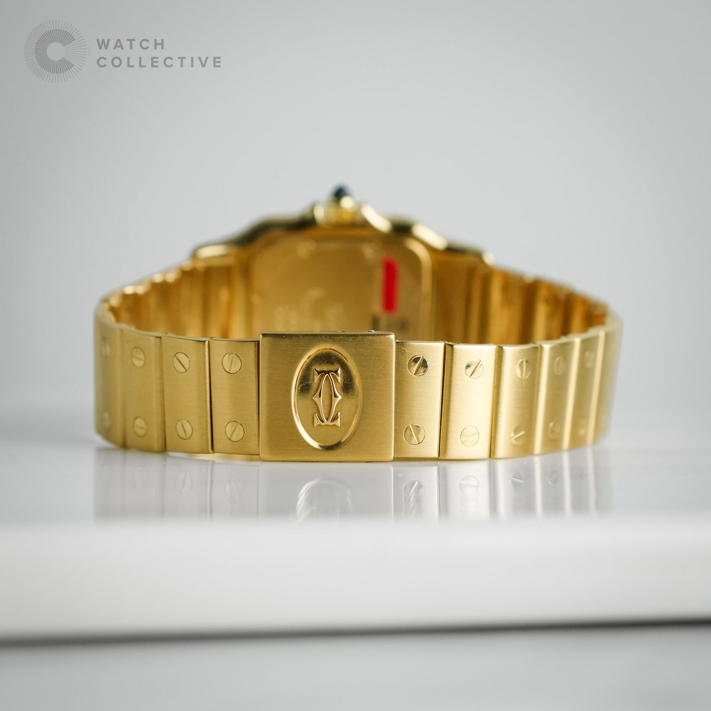 Cartier Santos Galbee Moonphase Full Yellow Gold 819901