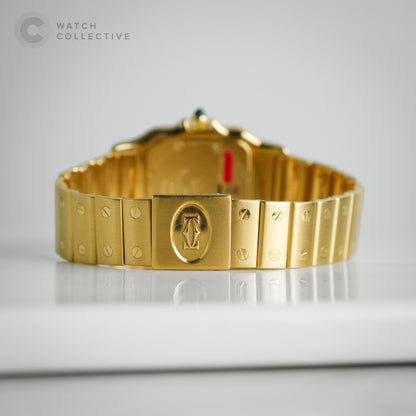 Cartier Santos Galbee Moonphase Full Yellow Gold 819901
