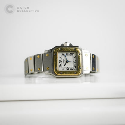 Cartier Santos Carree 2 Tone (half gold) 24mm Automatic