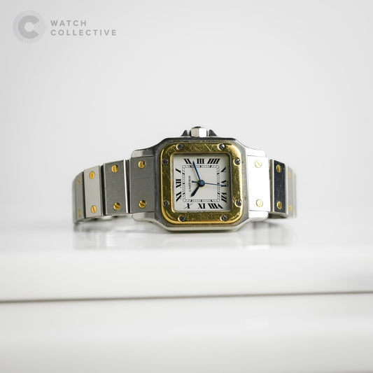 Cartier Santos Carree 2 Tone (half gold) 24mm Automatic