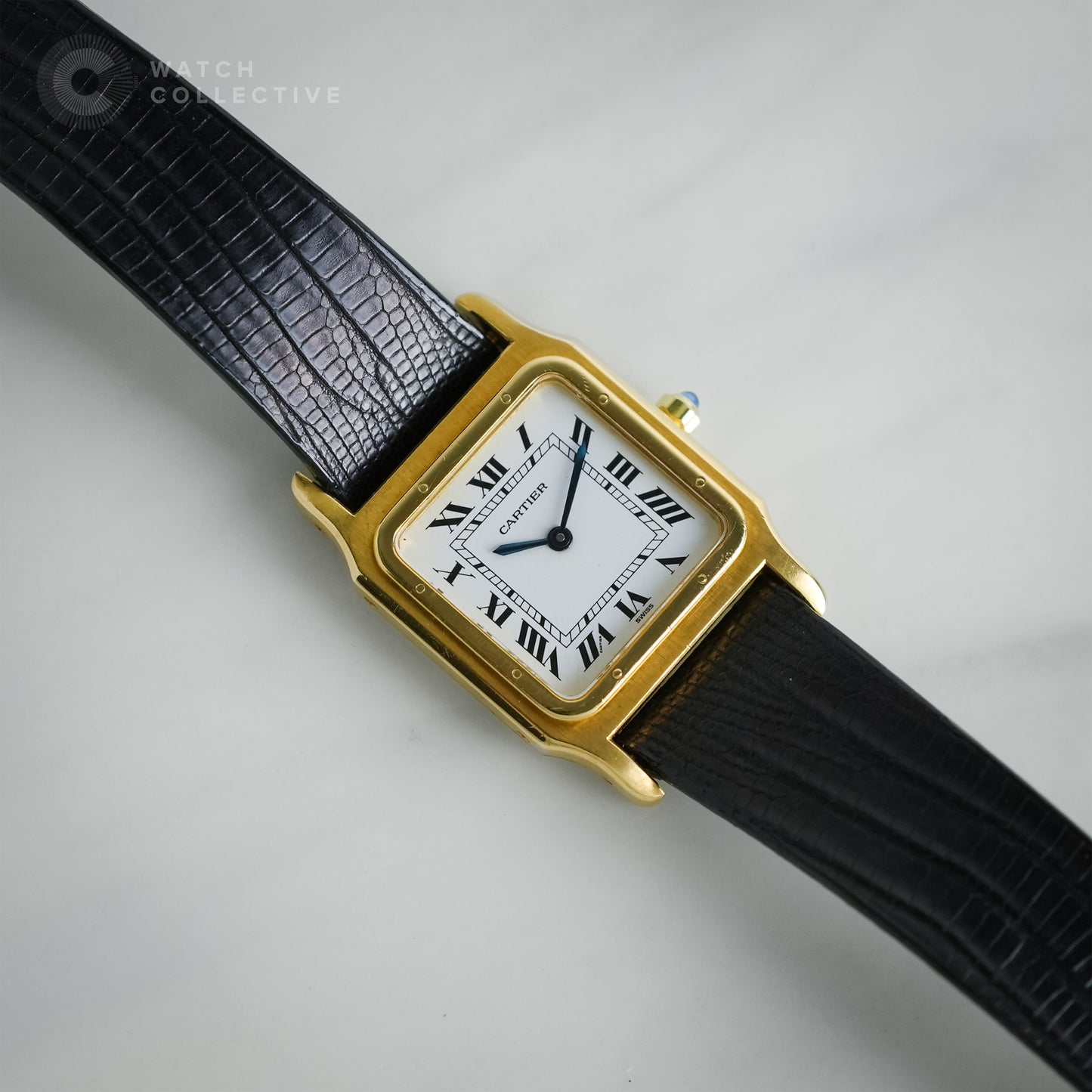 Cartier Santos Dumont 18k yellow gold manual 24.5mm