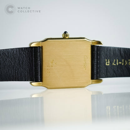 Cartier Santos Dumont 18k yellow gold manual 24.5mm