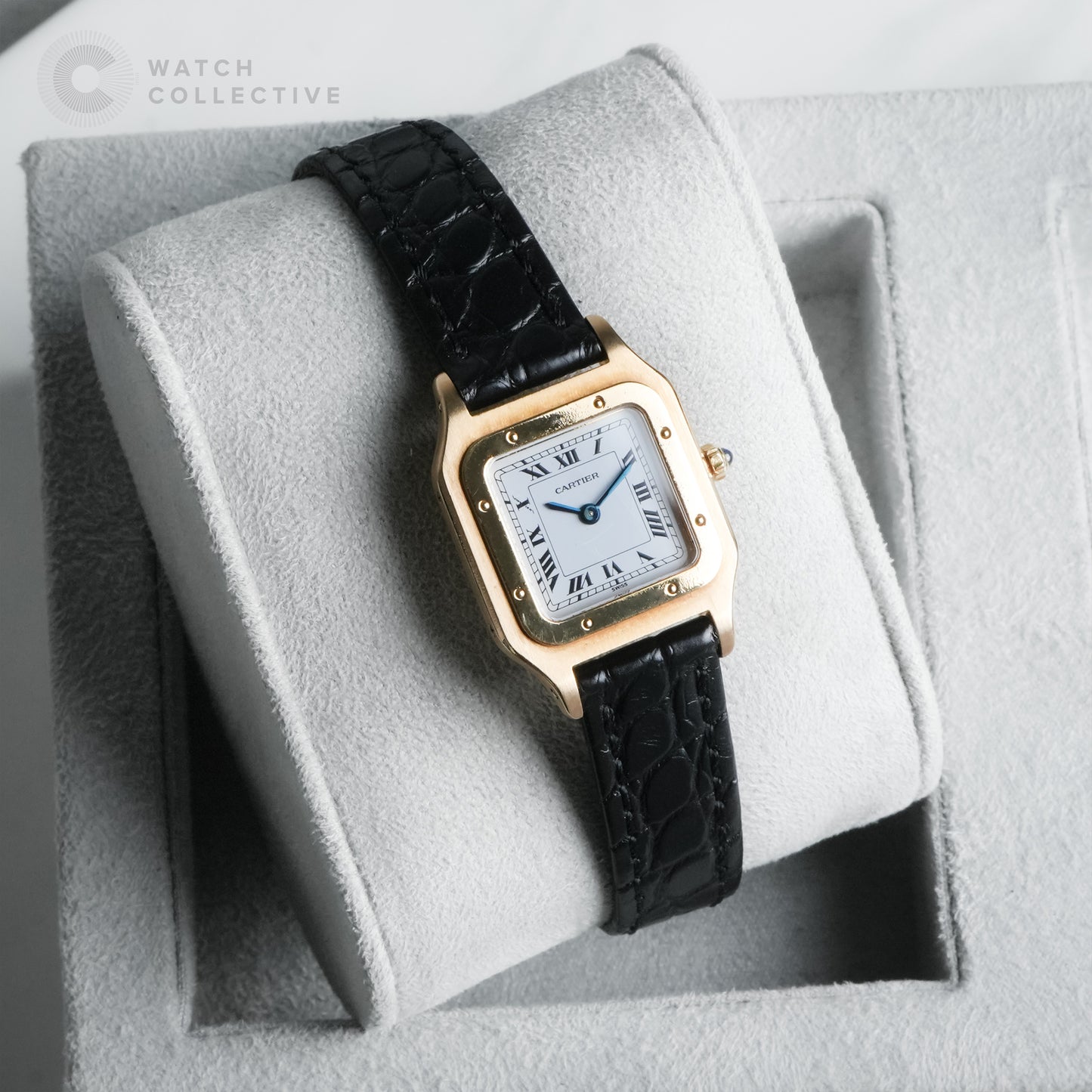 Cartier Santos Dumont Extra Flat 18k Yellow Gold 96053