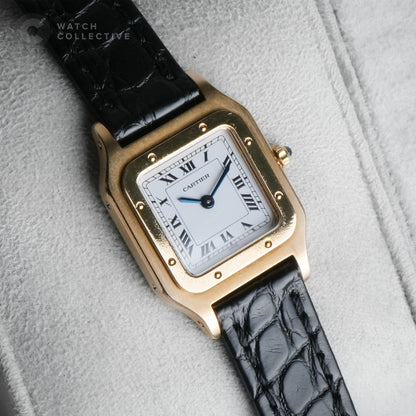 Cartier Santos Dumont Extra Flat 18k Yellow Gold 96053