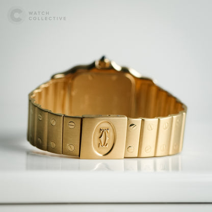 Cartier Santos Galbee 887901 Yellow Gold 29mm Quartz