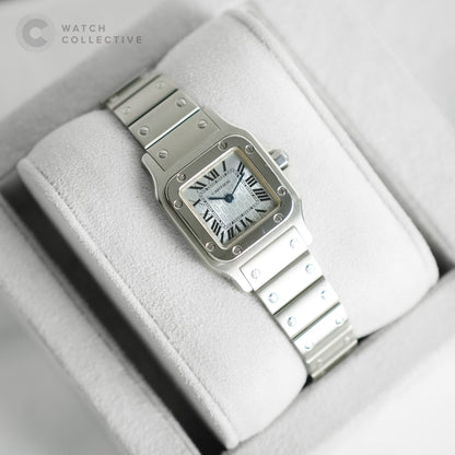 Cartier Santos Galbee Stainless steel 24mm quartz W20064D6