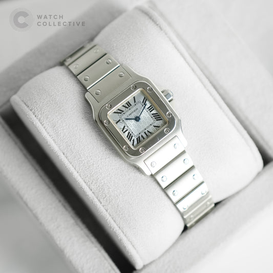 Cartier Santos Galbee Stainless steel 24mm quartz W20064D6
